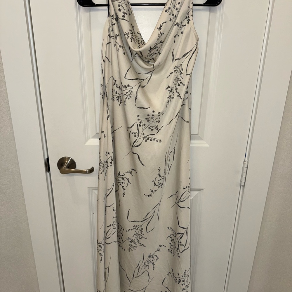 H&M Cream Floral Women's Dress